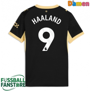Manchester City Erling Haaland #9 Replik Auswärtstrikot Damen 2026-27 Kurzarm